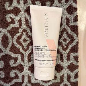Volition Getaway Glow Gradual Tan Firming Body Moisturizer 4 oz New Sealed